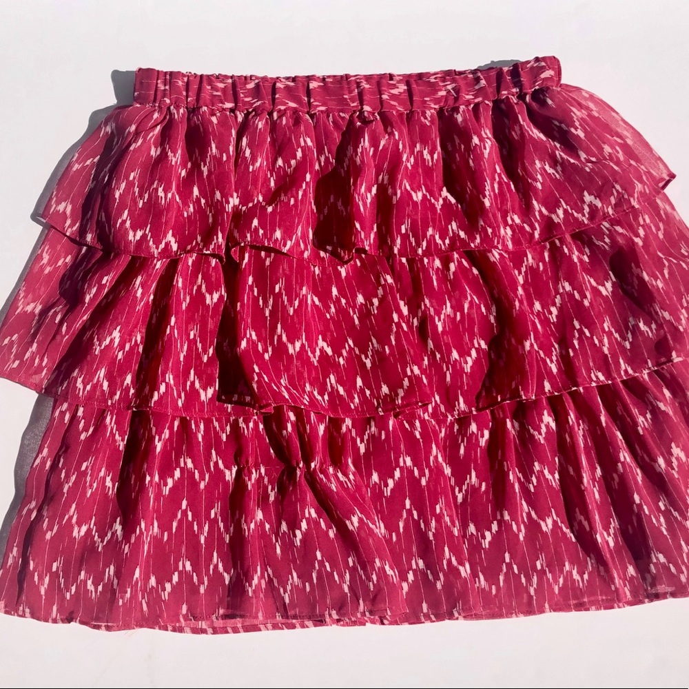 GAP PiNk  Ruffles Skirt - Picture 4 of 7